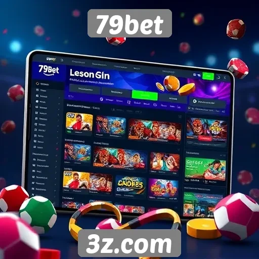 Interface intuitiva melhora a experiência no 79bet